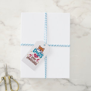 Hunde sind meine Liebe Geschenkanhänger