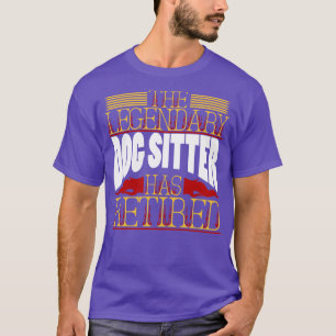 Hunde Sitzen Hunde Sitter Pension T-Shirt