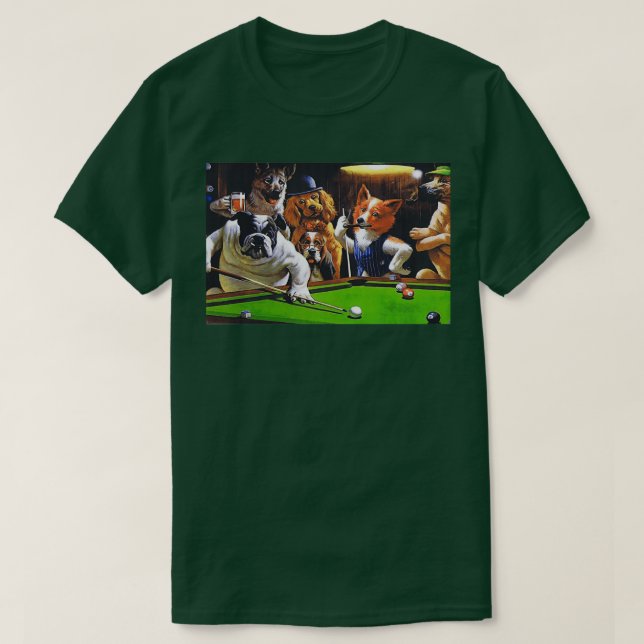 Hunde Spielbecken 1 T-Shirt (Design vorne)