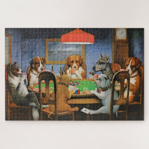 Hunde spielen Poker von Cassius Marcellus Coolidge