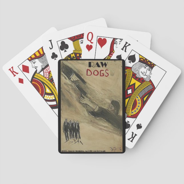 HUNDE SPIELKARTEN (Rückseite)