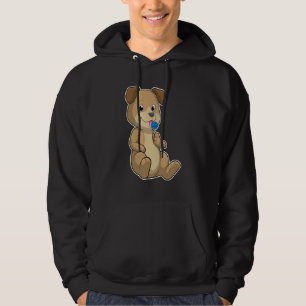 Hunde Süßigkeiten Lollipop Hoodie