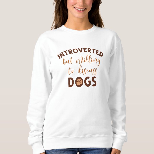 Hunde Sweatshirt (Vorderseite)