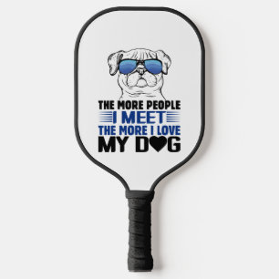 Hunde T Shirts Hund T Shirts Custom Hundeshirt Pickleball Schläger