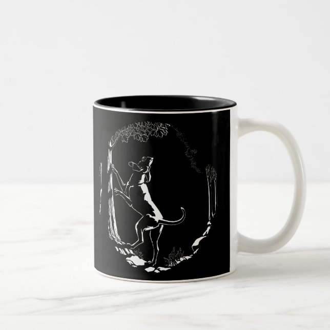 Hunde Tasse Jagd Hunde Art Kaffee Cup (Rechts)