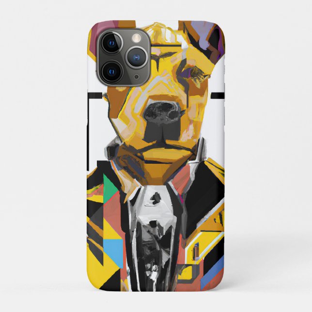 Hunde tragen einen Anzug: Digitale Kunst Case-Mate iPhone Hülle (Rückseite)