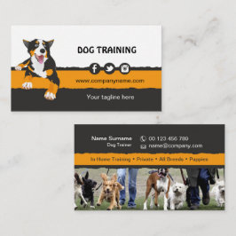 Hunde-Trainer-Geschäftskarte Visitenkarte