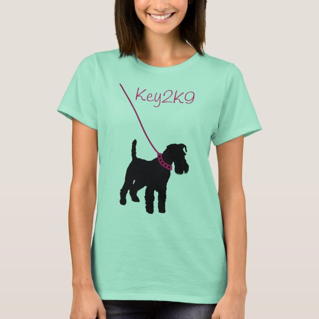 Hunde Trainer Shirt Baby Ringer T-Shirt mit E-Mail (Vorderseite)