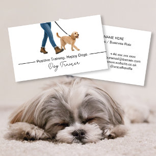 Hunde-Trainer Visitenkarte Professioneller Hunde