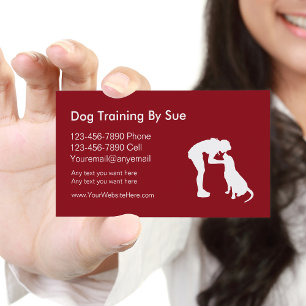 Hunde-Trainer Visitenkarten Visitenkarte