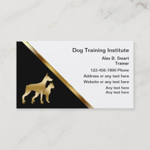 Hunde Training Business Cards Visitenkarte