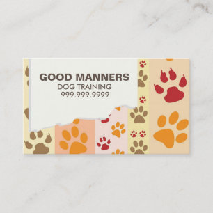 Hunde-Trainings-Tiersitting-Walker Visitenkarte
