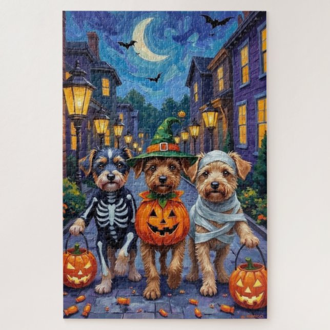 Hunde-Trick-oder-Treating Halloween-Kostüme (Vertikal)