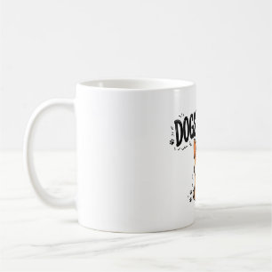Hunde über Menschen Freches Corgi T-Shirt Kaffeetasse