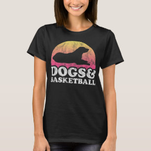 Hunde und Basketball Männer oder Frauen T - Shirt