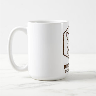 Hunde- und Bienendesign Kaffeetasse