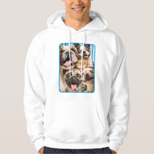 Hunde und ein Foto der Katzengruppe Hoodie