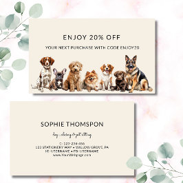 Hunde und Haustiere Rabattkarte