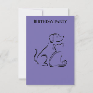 "HUNDE UND KATZE GEBURTSTAGE PERSONALISIERT.