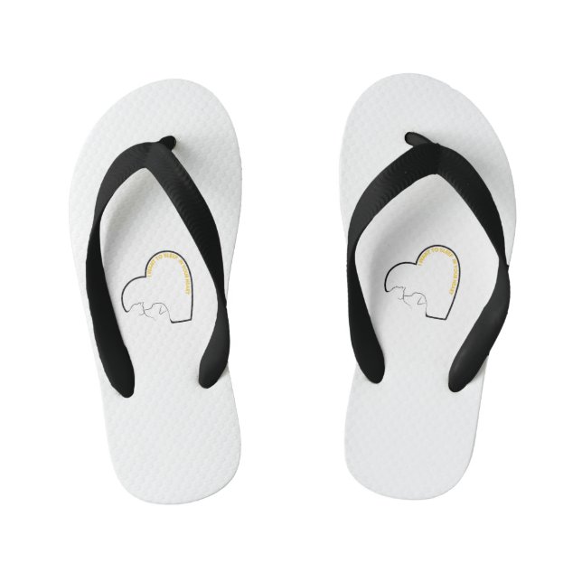 Hunde und Katzen Flip Flops (Fußbett)
