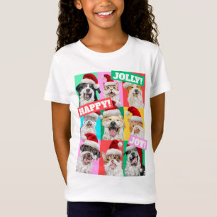 Hunde und Katzen mit Santa Bart T-Shirt