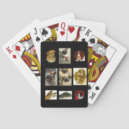 Hunde und Katzen vieler Rassen - Klassische Spielk Spielkarten