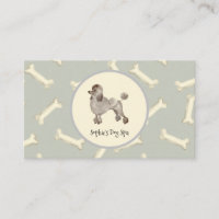 Hunde und Knochen Druckmuster Hund Grooming Wellne