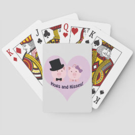 Hunde und Küsse! Spielkarten