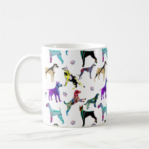Hunde und Paws Kaffeetasse