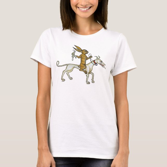 Hunde und Schnecke T-Shirt (Vorderseite)