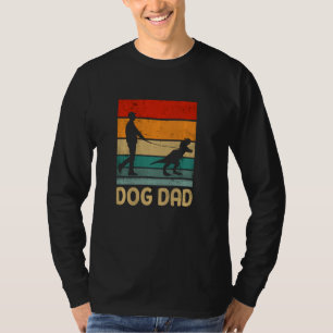 Hunde Vater Dinosaur Hunde Besitzer Witziger Vater T-Shirt
