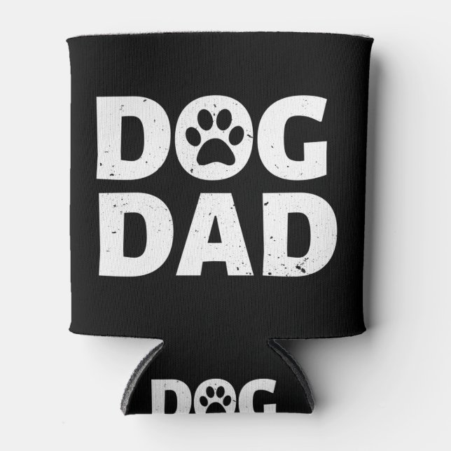 Hunde-Vater Dosenkühler (Vorderseite)
