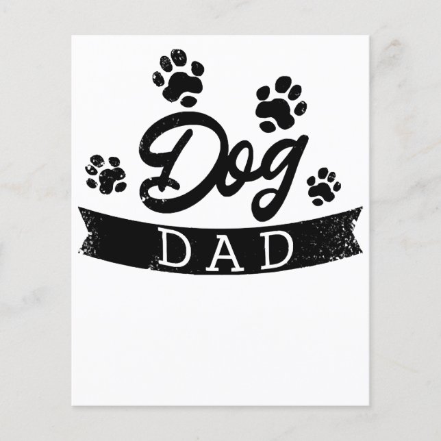 Hunde Vater Funny Design - Geschenkidee für Hundeb (Vorderseite)