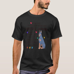 Hunde Vater für immer menschlicher Doberman Vaterb T-Shirt