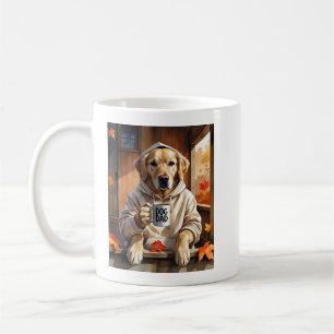 Hunde Vater Kaffeezeit - Golden Retriever Fall Sce Kaffeetasse