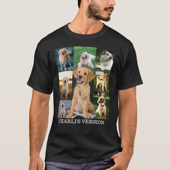 Hunde Vater, Mama Geschenk für Haustiere T-Shirt (Vorderseite)