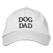 Hunde Vater Marineblau, Blauer Text, einfach elega
