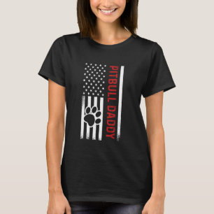 Hunde-Vater Pitbull-Vater T-Shirt