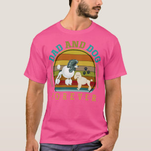 Hunde Vater Poodle Men Gefallen Tierfutter T-Shirt