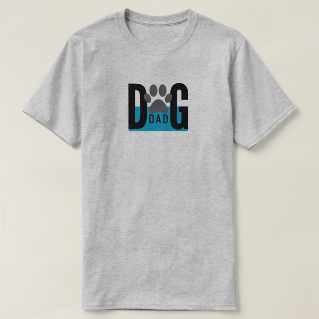 Hunde Vater T - Shirt (Design vorne)