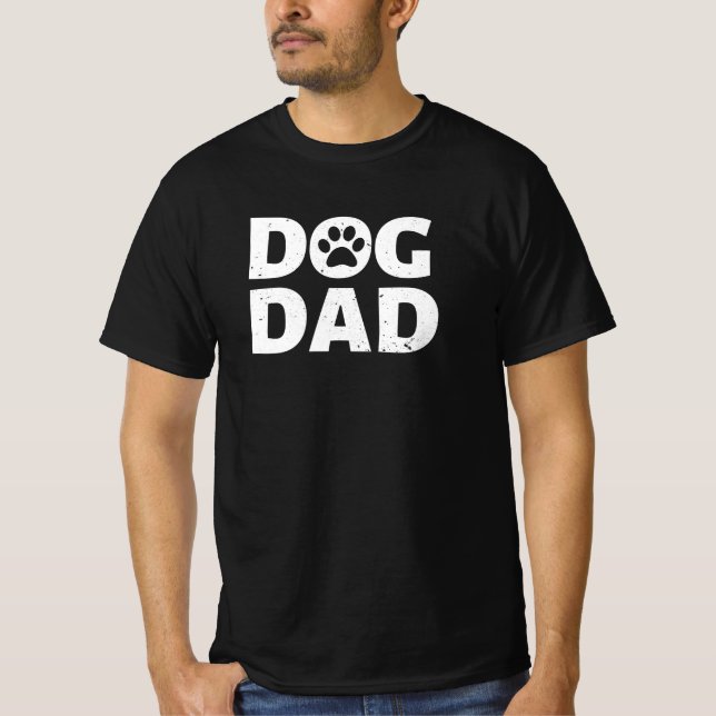 Hunde-Vater T-Shirt (Vorderseite)