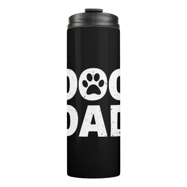 Hunde-Vater Thermosbecher (Vorderseite)