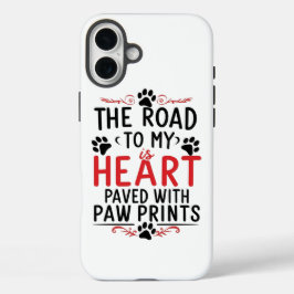 Hunde Verlass Marks iPhone 16 Plus Hülle