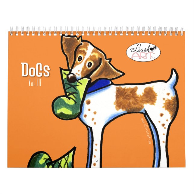 Hunde von Off-Leash Art Vol. 3 Kalender (Titelbild)
