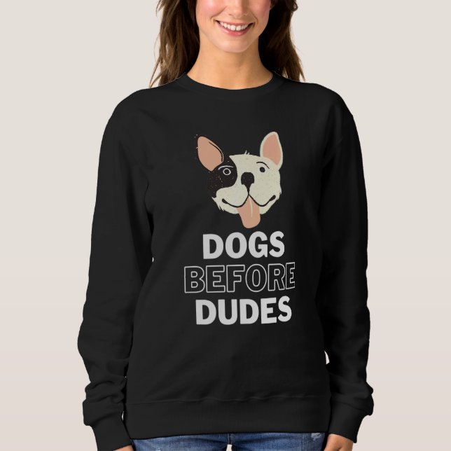 Hunde vor Typen 4 Bulldog Sweatshirt (Vorderseite)