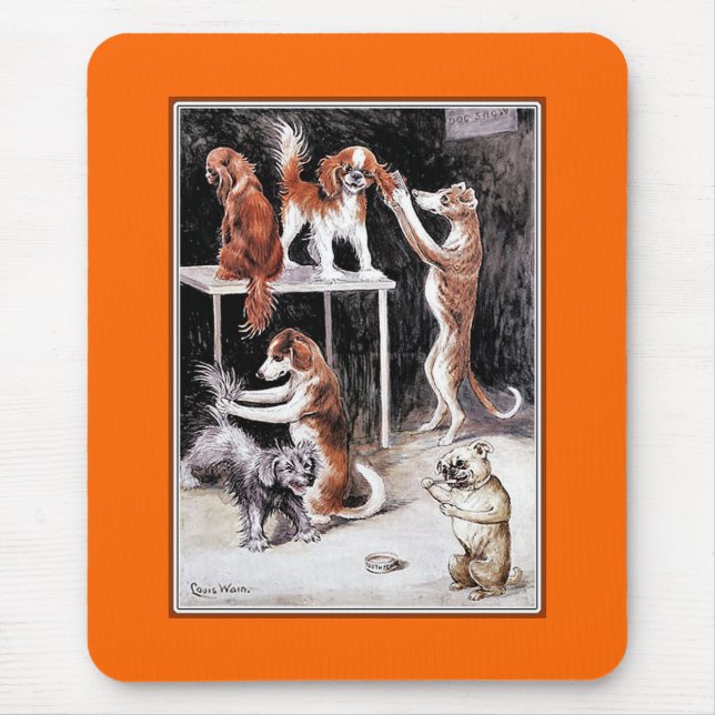 Hunde wachsen mousepad (Vorne)