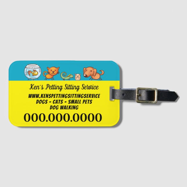 Hunde wandernde Tiere Sitzen Gepäckanhänger (Vorderseite (Horizontal))
