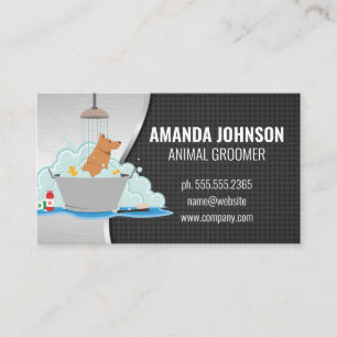 Hunde Wash Visitenkarte