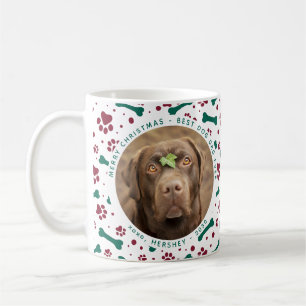 Hunde Weihnachten Custom Haustier Foto Festgebäck  Kaffeetasse