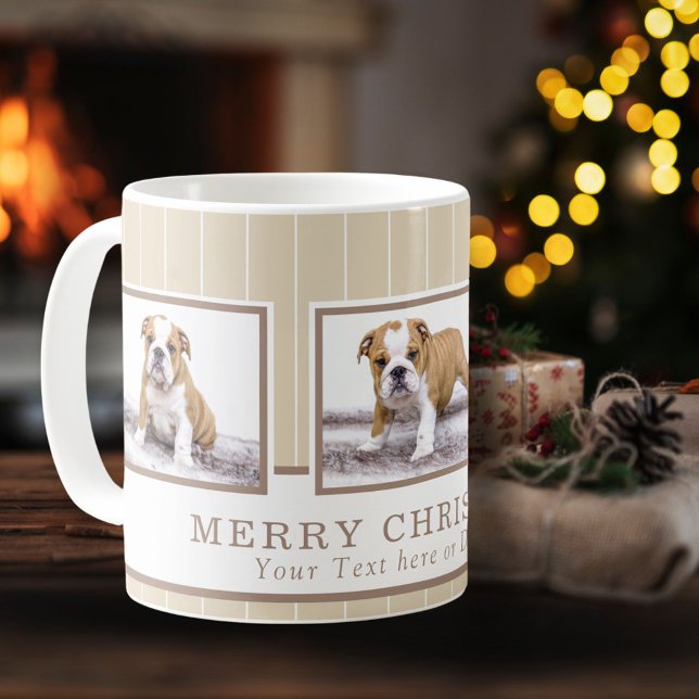 Hunde Weihnachten Personalisierten Haustier Foto C Kaffeetasse (Von Creator hochgeladen)
